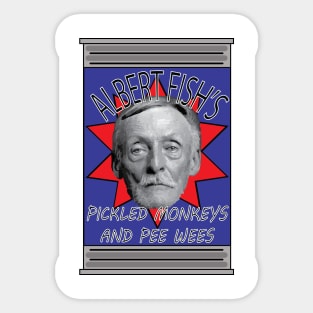 Albert Fish's Canned Goods Sticker